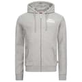 Miniatyrbild 1 av 4: Lonsdale Sweatshirt Med Full Dragkedja Borwick Grå M Man