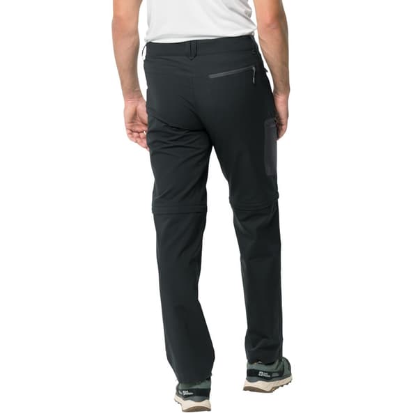 Jack Wolfskin Active Track Zip Off M Pants 1508241-6350, Man, Byxor, Svart