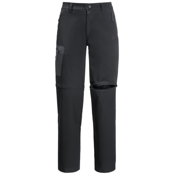 Jack Wolfskin Active Track Zip Off M Pants 1508241-6350, Man, Byxor, Svart