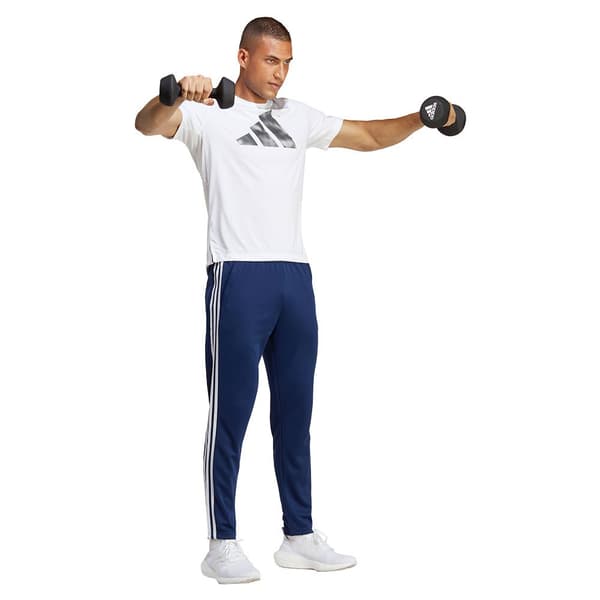 Adidas Byxor Tr-es Base 3pt Blå M Man