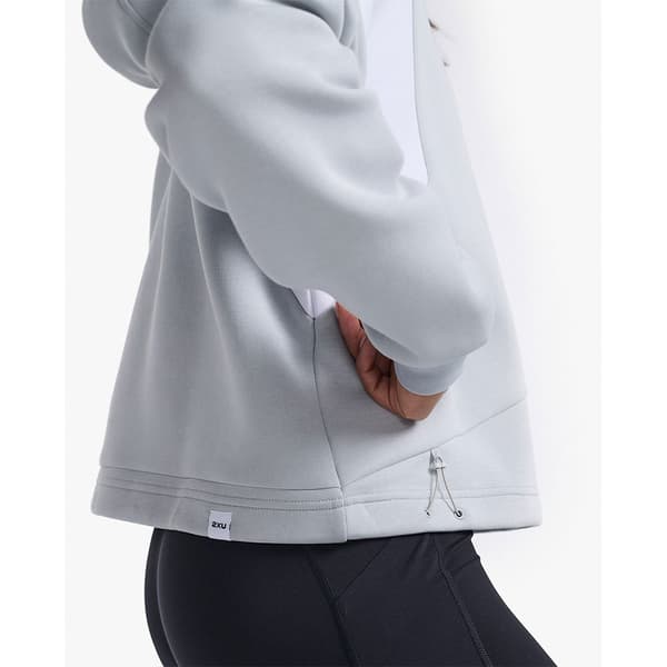 2xu Form Spliced Crop Hoodie  S Kvinna