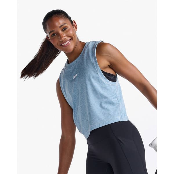 2xu Motion Crop ärmlös T-shirt  M Kvinna