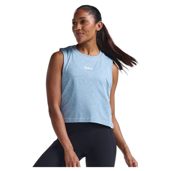 2xu Motion Crop ärmlös T-shirt  L Kvinna