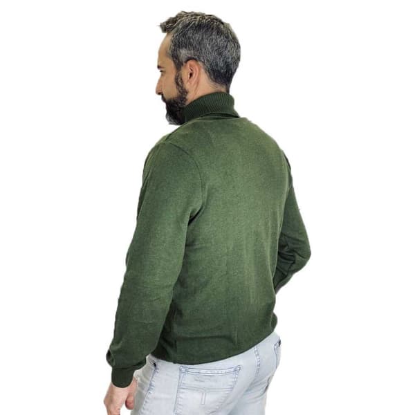 Pasion Morena Turtlehals Sweater Logo Grøn L
