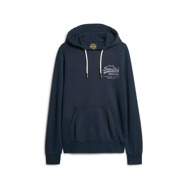 Superdry Luvtröja Classic Vl Heritage Chest Blå XL Man