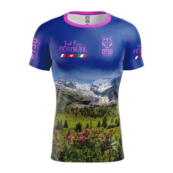 Otso Lyhythihainen T-paita Trail Run Montblanc 2023  XL Mies