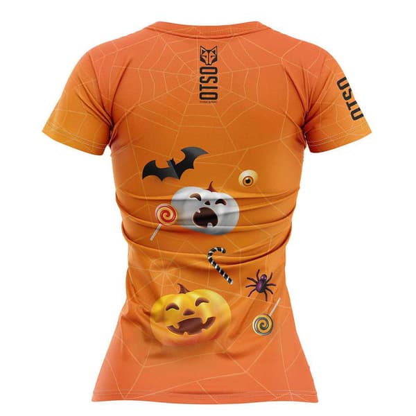 Otso Kortärmad T-shirt Halloween  XS Kvinna