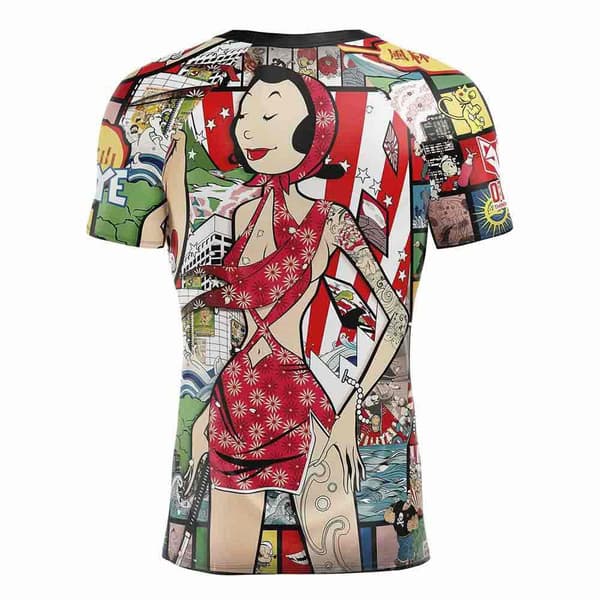Otso Kortærmet T-shirt Popeye Art Show XL Mand