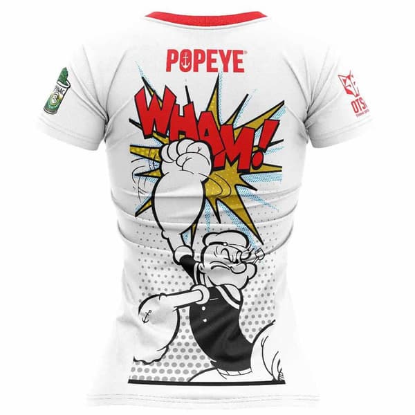 Otso Kortärmad T-shirt Popeye Pop Art L Kvinna