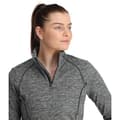 Miniatyrbillede 1 af 2: Spyder Halv Lynlå Sweatshirt Accord Grå XL Kvinde