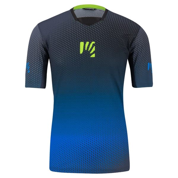 Karpos Val Di Dentro T-shirt Med Korta ärmar Blå S Man