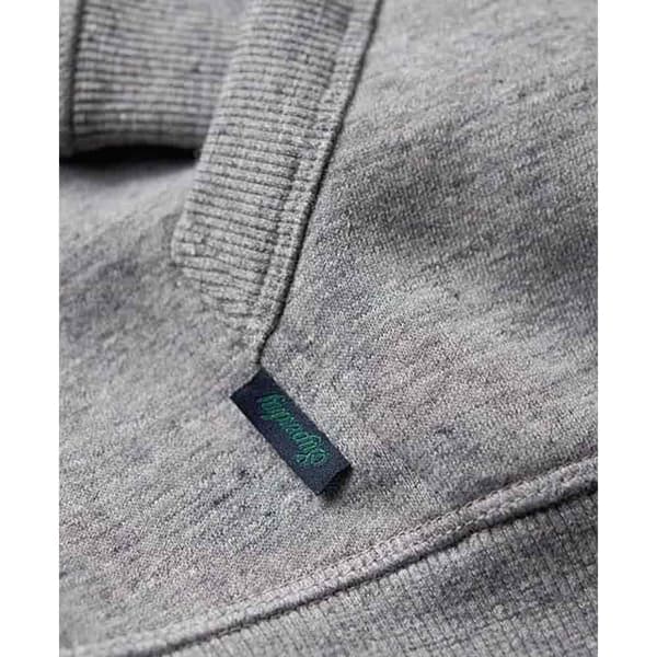 Superdry Sweatshirt Med Full Dragkedja Essential Logo Grå 2XL Man