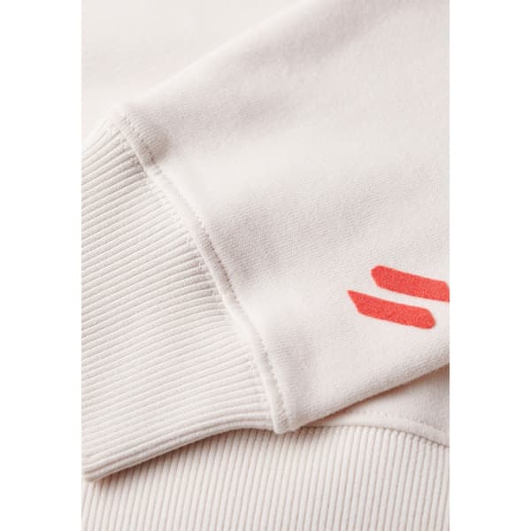 Superdry Huppari Sportswear Logo Boxy Valkoinen M Nainen