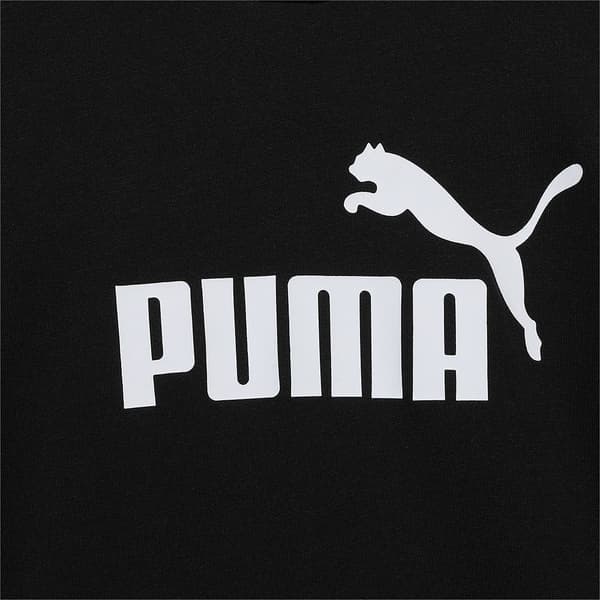 Puma Luvtröja Ess Logo Tr Svart 9-10 Years Flicka