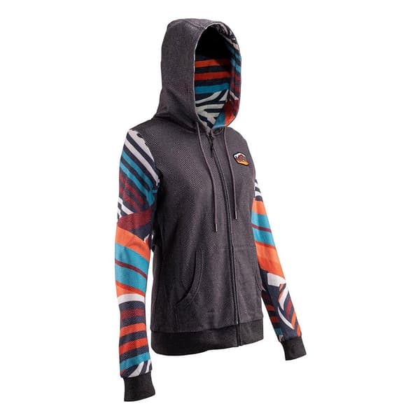 Leatt Hoodie Med Dragkedja Premium Grå S Man