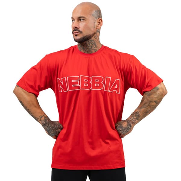 Nebbia Loose Legacy T-shirt Med Korte ærmer Rød 2XL Mand