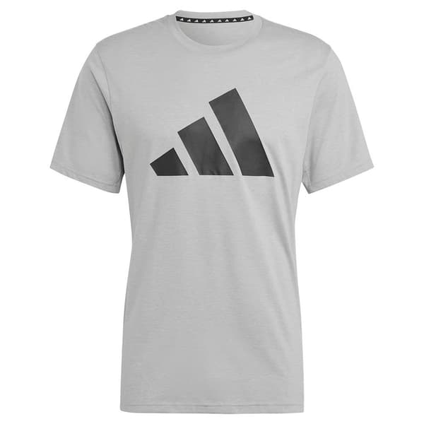 Adidas Tr-es Fr Logo T-shirt Med Korta ärmar Grå S / Regular Man