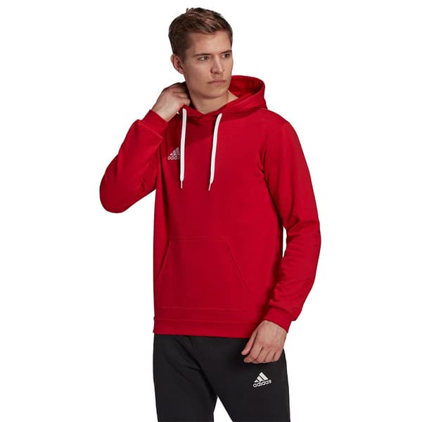 Adidas Hættetrøje Entrada 22 Rød L / Tall Mand