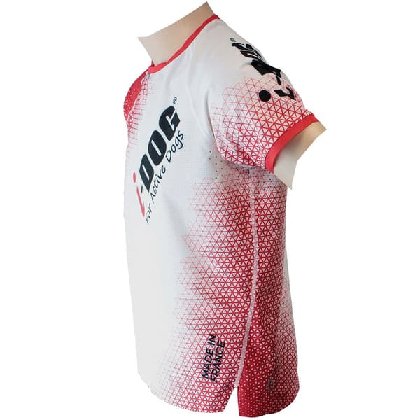 I-dog Ripstretch T-shirt Med Korta ärmar Rosa S Man