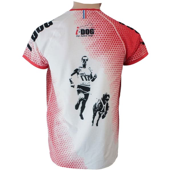I-dog Ripstretch T-shirt Med Korta ärmar Rosa S Man