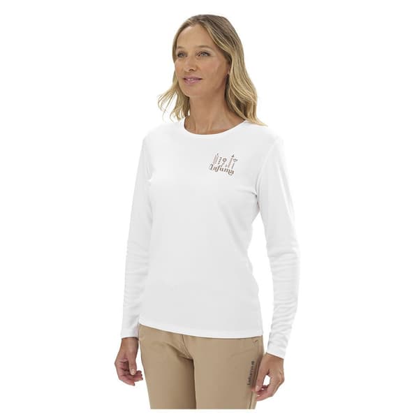 Lafuma Shield T-shirt Med Lång ärm Vit M Kvinna