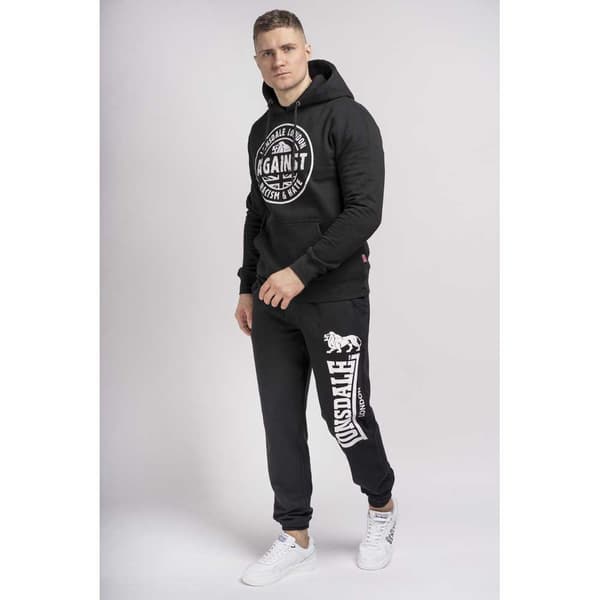 Lonsdale Bukser Ockle Sort 5XL Mand