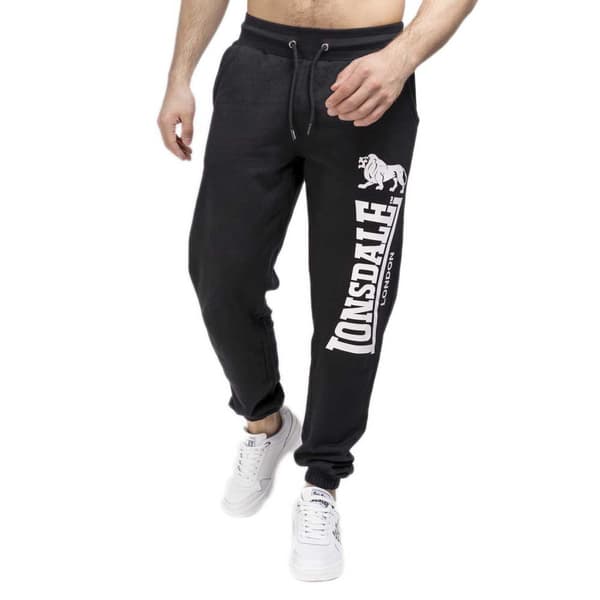 Lonsdale Bukser Ockle Sort 5XL Mand
