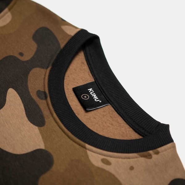 Kumu Hættetrøje Deception Crewneck  L Mand