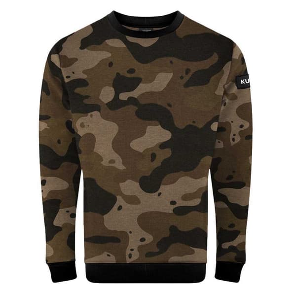 Kumu Hættetrøje Deception Crewneck  L Mand