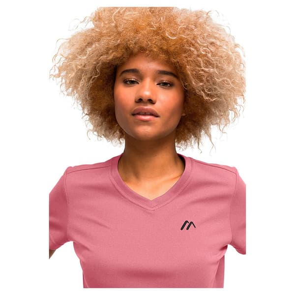 Maier Sports Trudy T-shirt Med Korta ärmar Rosa 2XL Kvinna