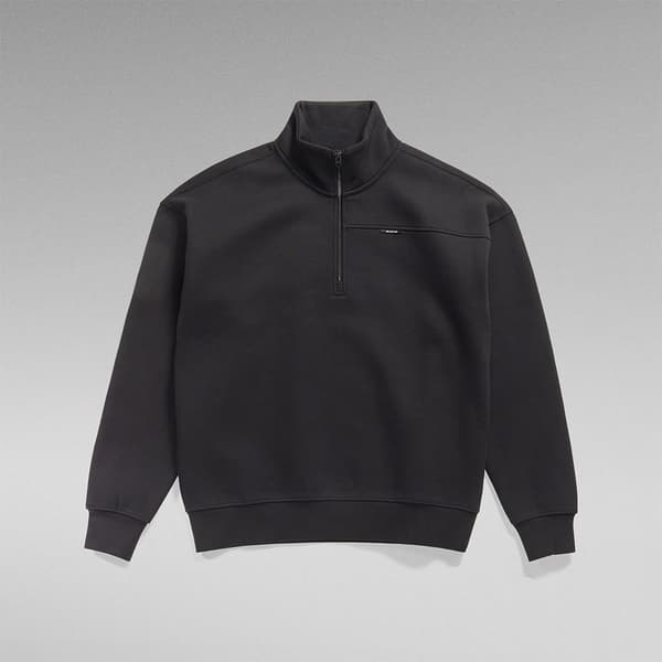 G-star Halv Lynlå Sweatshirt Skipper Sort XS Mand