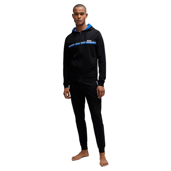 Boss Sweatshirt Med Full Dragkedja Authentic 10208539 Svart XL Man
