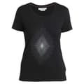 Miniatyrbild 1 av 2: Icebreaker Merino 150 Tech Lite Iii Scoop Light Forms T-shirt Med Korta ärmar Svart S Kvinna