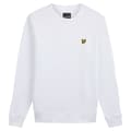 Miniatyrbillede 3 af 5: Lyle & Scott Sweatshirt Ml424vog Hvid S Mand