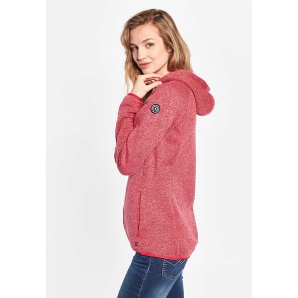 Sea Ranch Sweatshirt Med Full Dragkedja Bea Röd L Kvinna