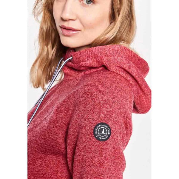 Sea Ranch Sweatshirt Med Full Dragkedja Bea Röd L Kvinna