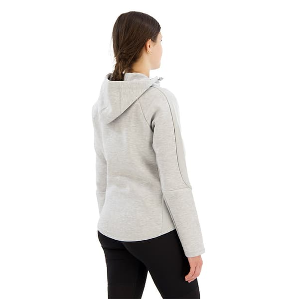 Puma Sweatshirt Med Full Dragkedja Evostripe Grå S Kvinna