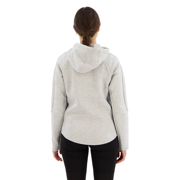 Puma Sweatshirt Med Full Dragkedja Evostripe Grå S Kvinna