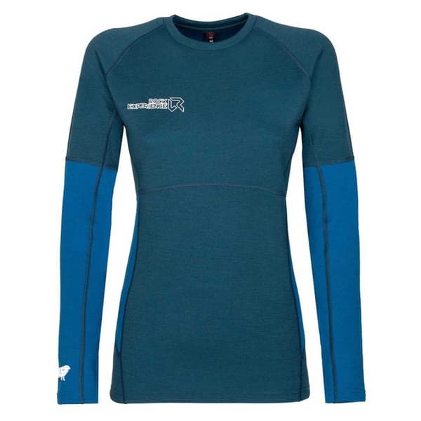 Rock Experience Moonstone T-shirt Med Lång ärm Blå XS Kvinna