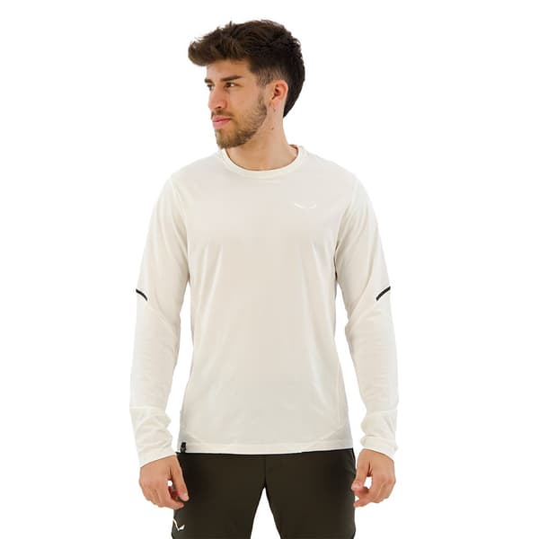 Salewa Pedroc Dry T-shirt Med Lång ärm Vit XL Man