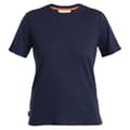 Miniatyrbillede 3 af 8: Icebreaker Merino Linen T-shirt Med Korte ærmer Blå XS Kvinde