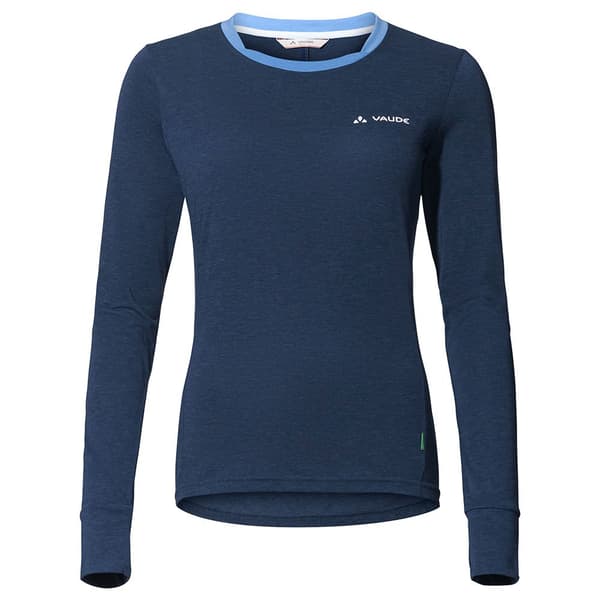 Vaude Sveiii T-shirt Med Lange ærmer Blå 36 Kvinde
