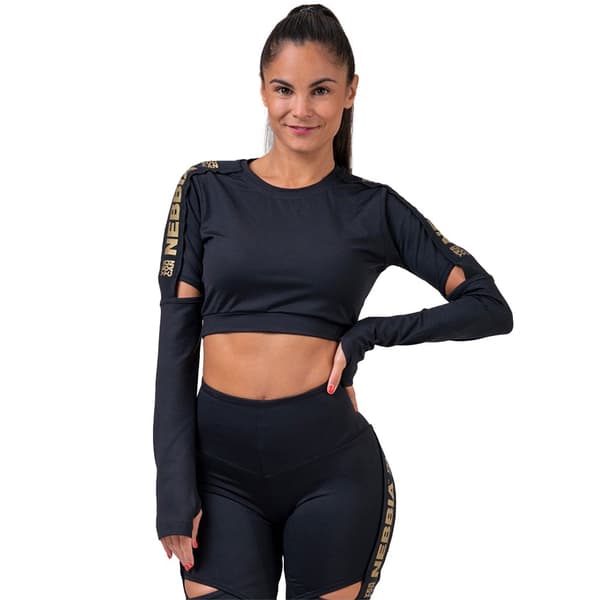 Nebbia Honey Bunny 821 T-shirt Med Korta ärmar Svart M Kvinna