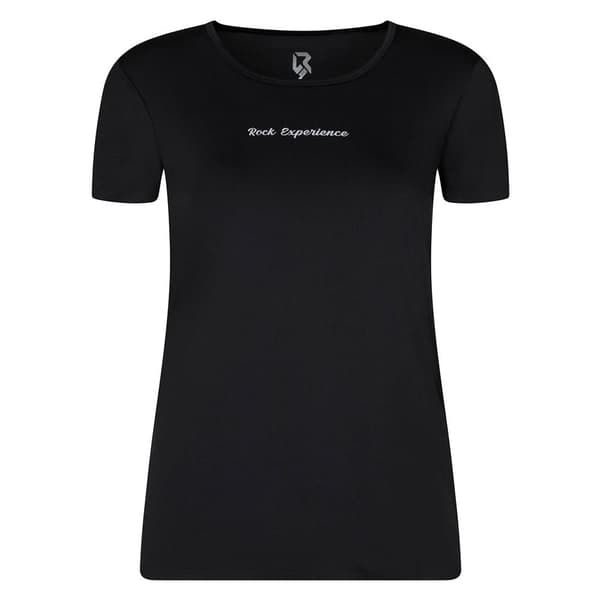 Rock Experience Wonderwall T-shirt Med Korta ärmar Svart M Kvinna