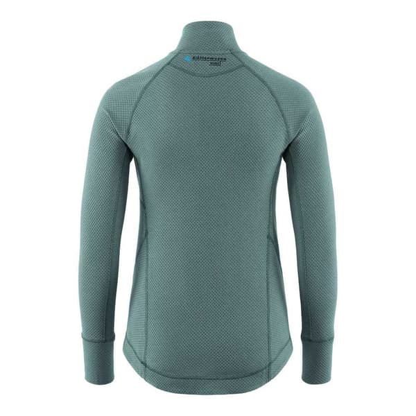 KlÄttermusen Huge Halv Dragkedja Sweatshirt Grönt XL Kvinna