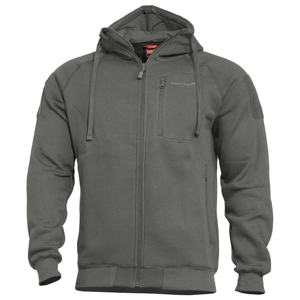 Pentagon Leonidas 2.0 Sweatshirt Med Lynlås Grøn 2XL