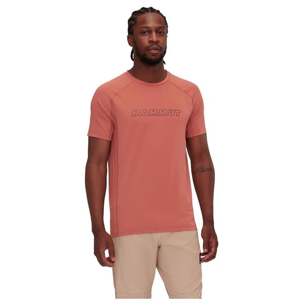 Mammut Selun Fl Logo T-shirt Med Korta ärmar Orange S Man