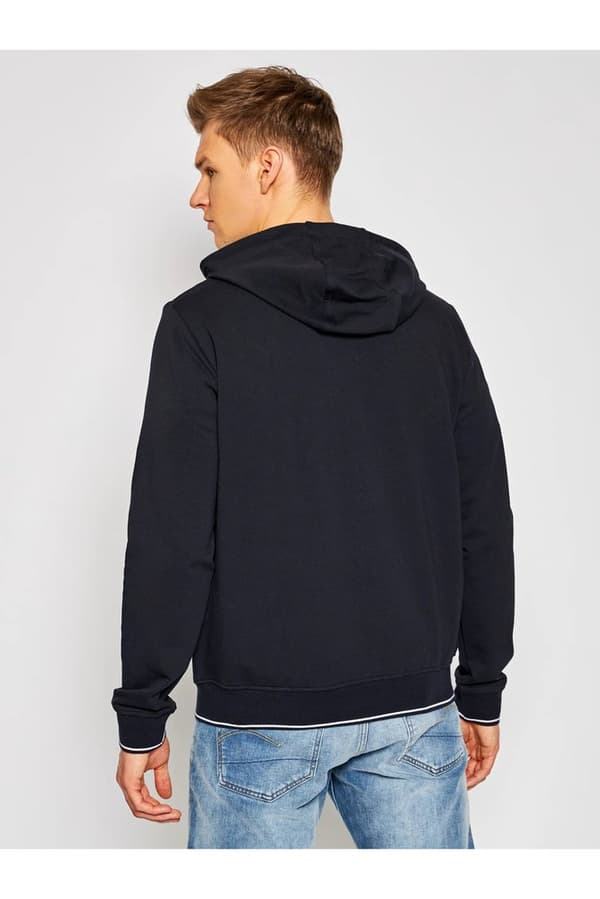 Armani Exchange 8nzm82 Zjh3z Tröja Med Huva Blå M Man