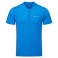 Pikkukuva 3 / 6: Montane Dart Nano Puoli Vetoketjullinen Lyhythihainen T-paita Sininen M Mies