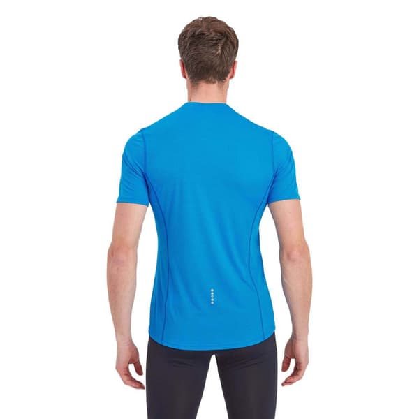 Montane Dart Nano Puoli Vetoketjullinen Lyhythihainen T-paita Sininen M Mies